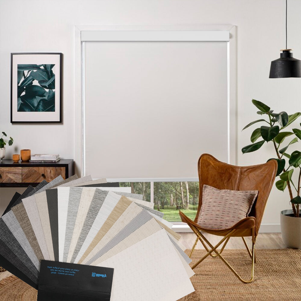 Blindify Motorized Blackout Roller Shades Fabric Samples(Classic Series)