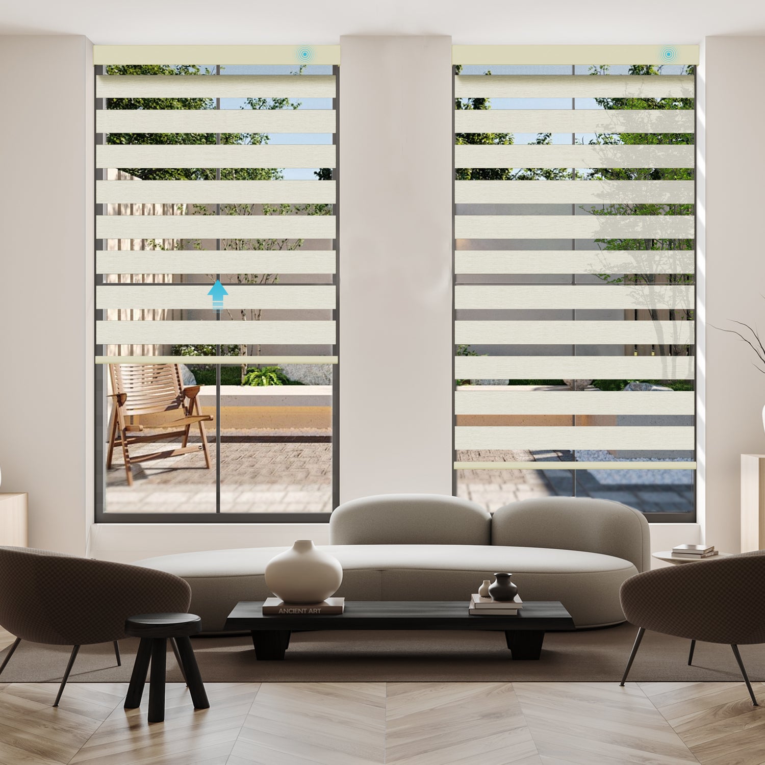 Blindify Motorized Zebra Shades(2025 New Series)