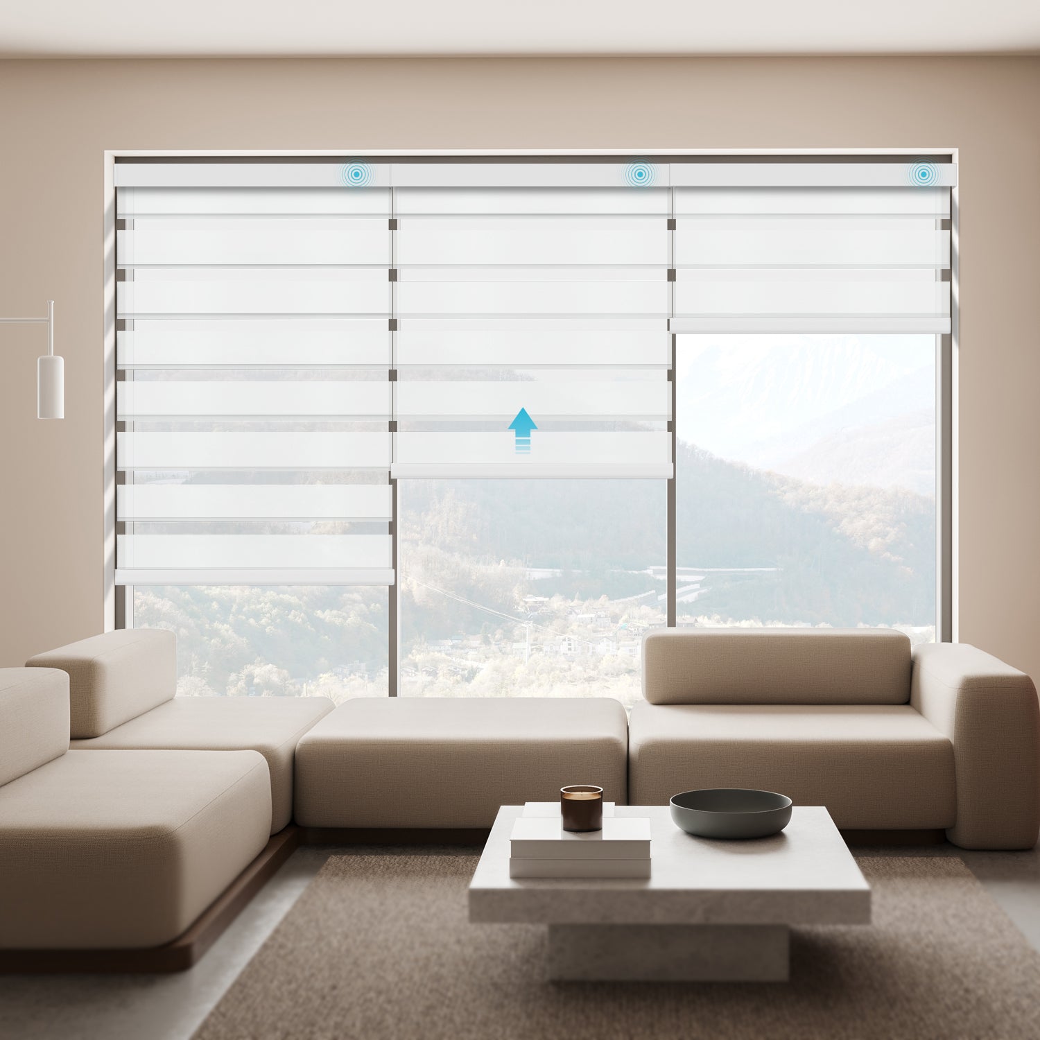 Blindify Motorized Zebra Shades(Classic Series)