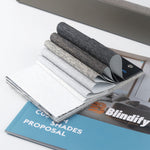 Blindify Motorized Blackout Roller Shades Fabric Samples(Classic Series)