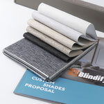 Blindify Motorized Blackout Roller Shades Fabric Samples(2025 New Series)