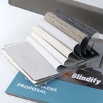 Blindify Motorized Zebra Shades Fabric Samples(2025 New Series)