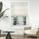 Free-stop Manual Natural Woven Bamboo Shades - Coastal Craft Collection