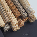 Blindify Bamboo Woven Shades Fabric Sample Horizon Weave I