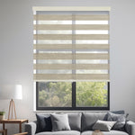 Blindify Custom Motorized Zebra Shades With Remote  Blackout Smart Blinds