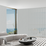Blindify Motorized Plug-in AC power Vertical Blinds Work with App, Alexa(New Series)