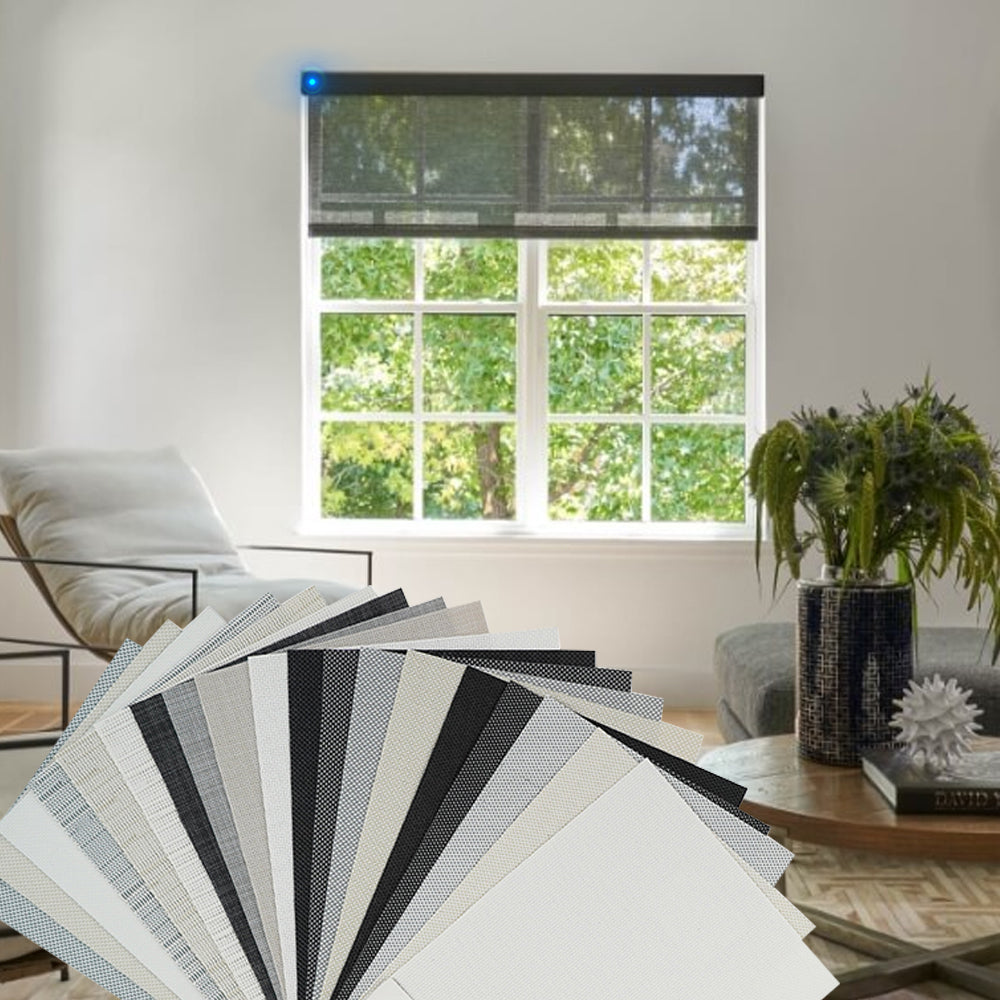 Blindify Motorized Solar Shades Fabric Samples