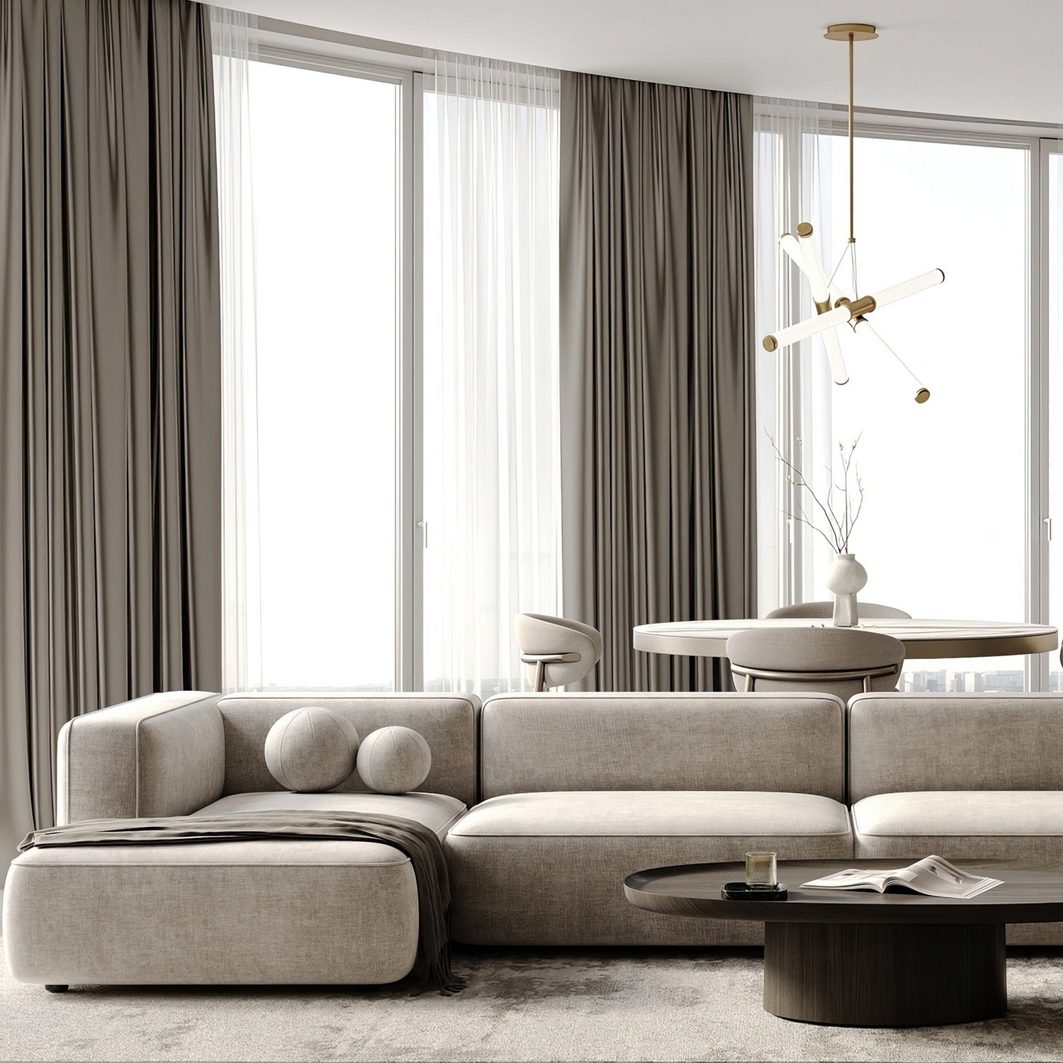 Blindify Motorized Plug-in AC power Curtain