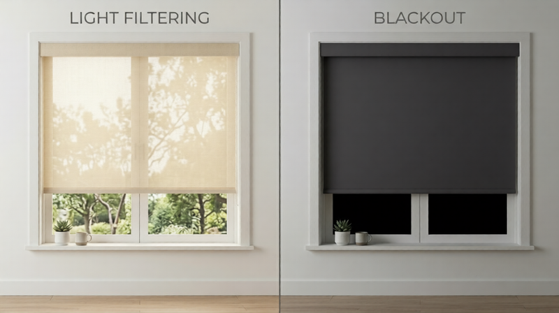 Blackout or Light Filtering Shades: What’s the Better Choice?