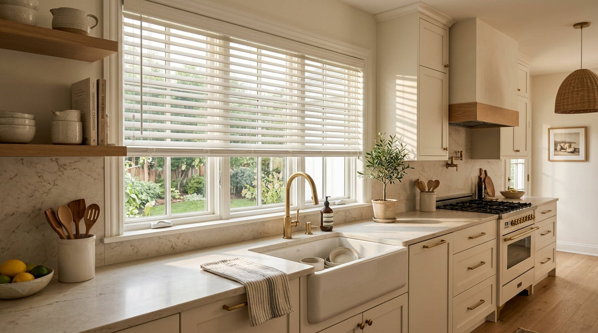 best blinds for kitchen windows blog hero image