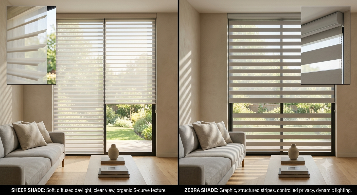 Sheer Shades vs. Zebra Shades: Which Window Treatment Is Right for Your Home?