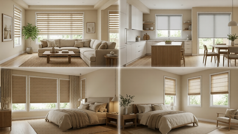 How to Choose Blinds and Shades for Your Whole Home in 2026?