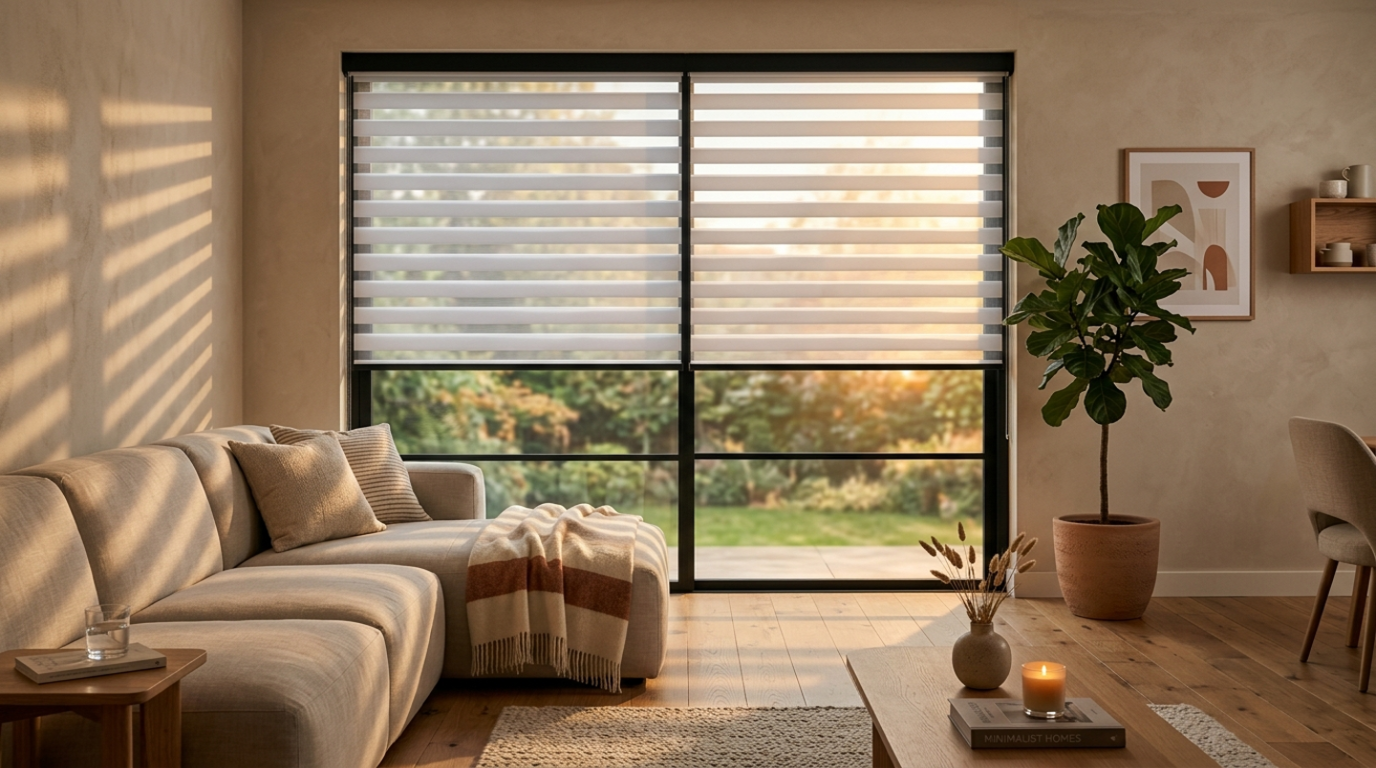 Let the Light In: Zebra Shades That Keep Your Privacy