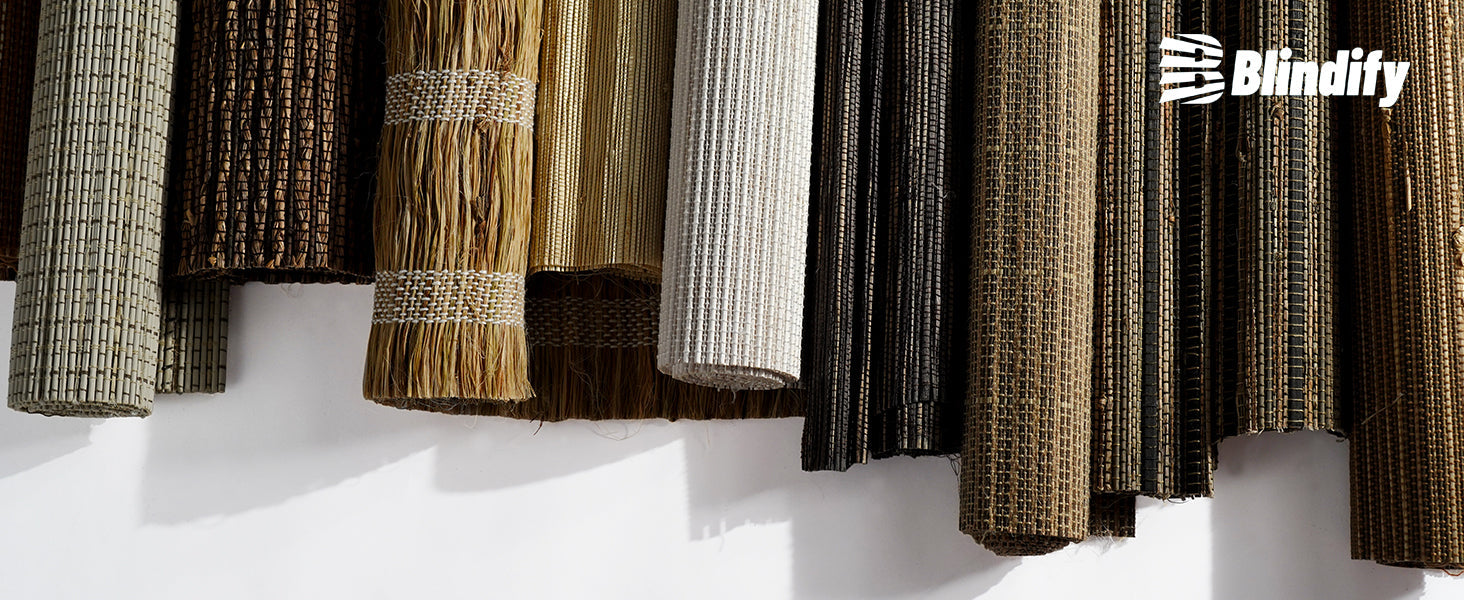Blindify Woven Shades Fabric Samples