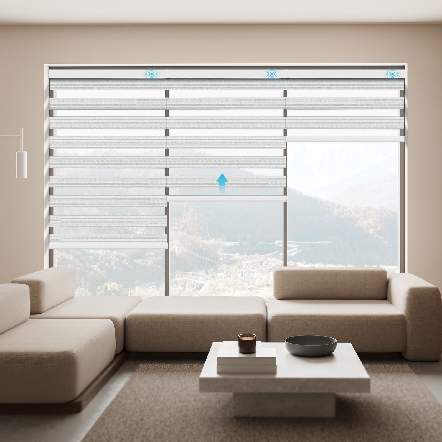 Blindify Motorized Zebra Shades(Classic Series)