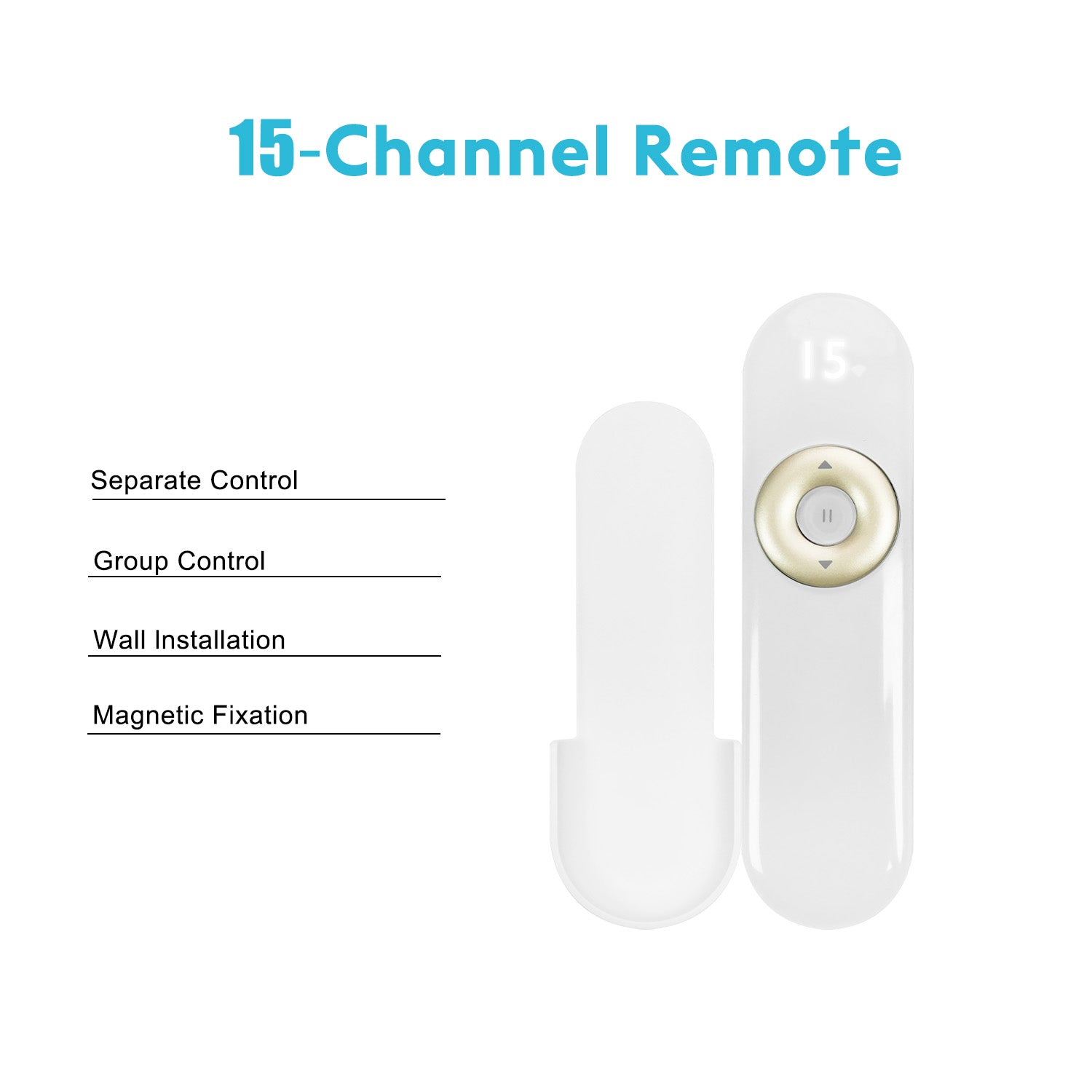 15-Channel Remote for Standard(Matter) Motor of Motorized Shade