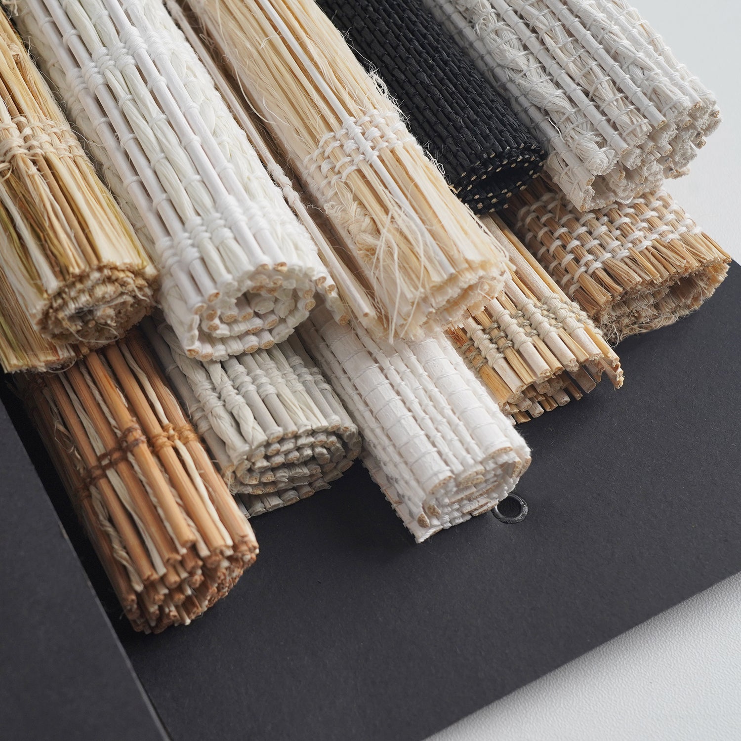 Blindify Bamboo Woven Shades Fabric Sample Horizon Weave II