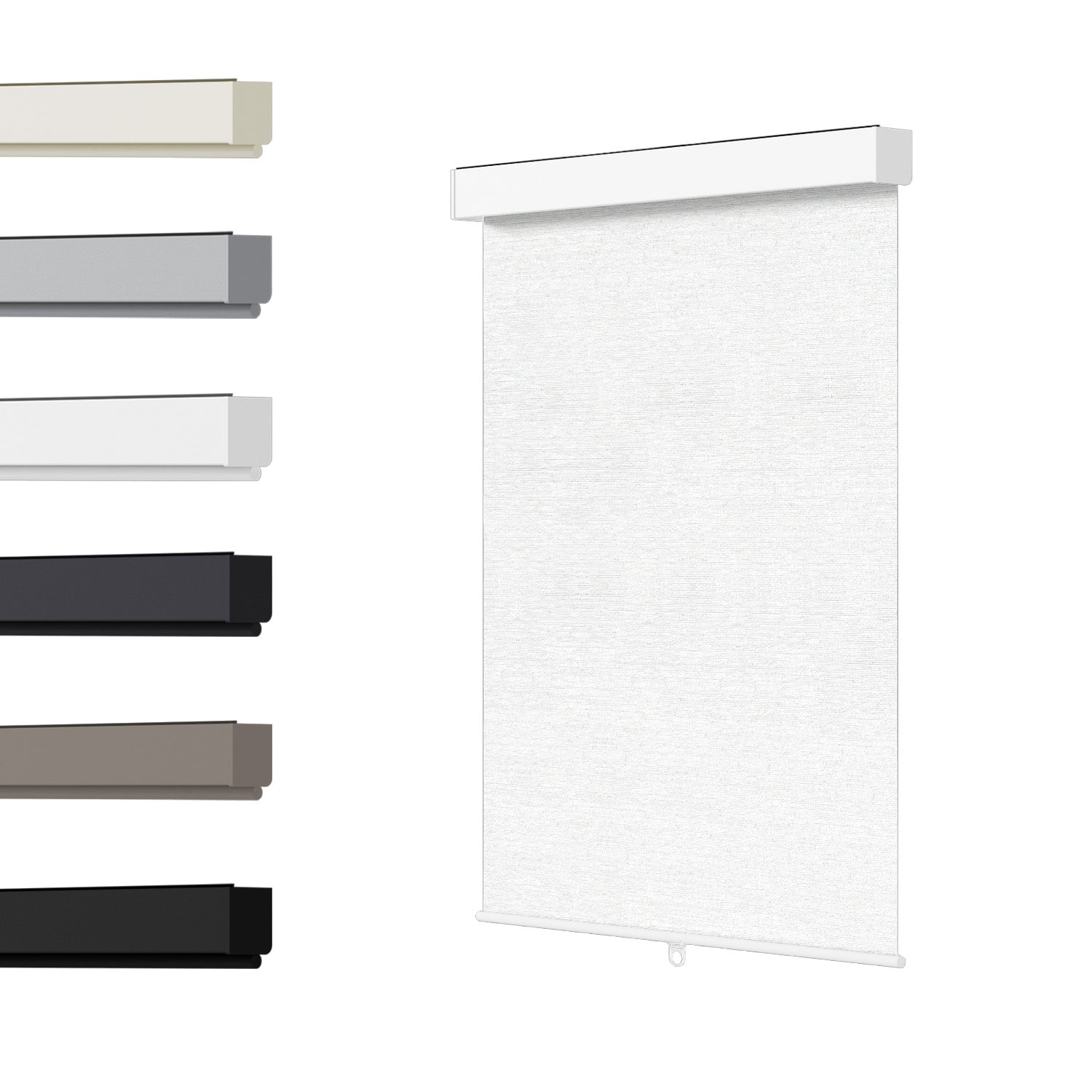 Blindify Manual Custom Window Roller Shades Free-stop Blackout Curtains for indoor windows