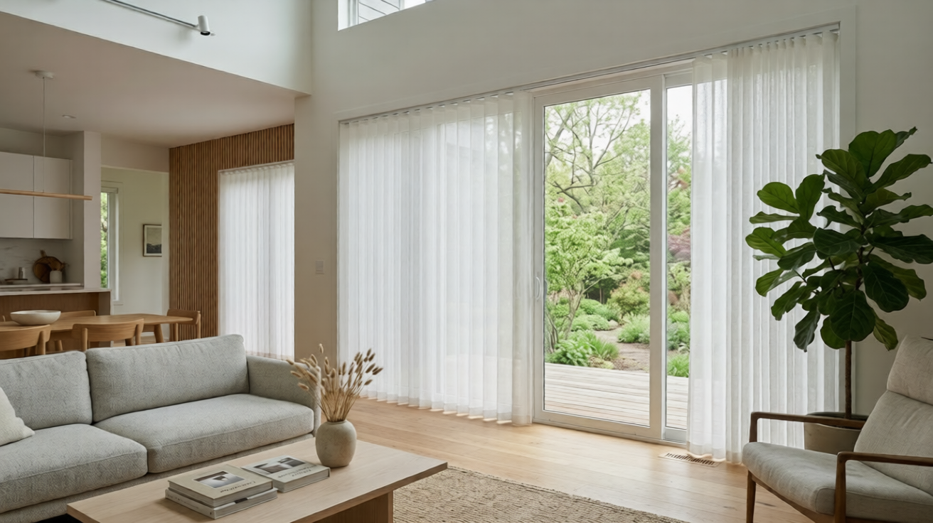 Manual Cordless Roller & Vertical Blinds